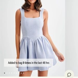 NWT - Meshki Jennifer Blue Dress